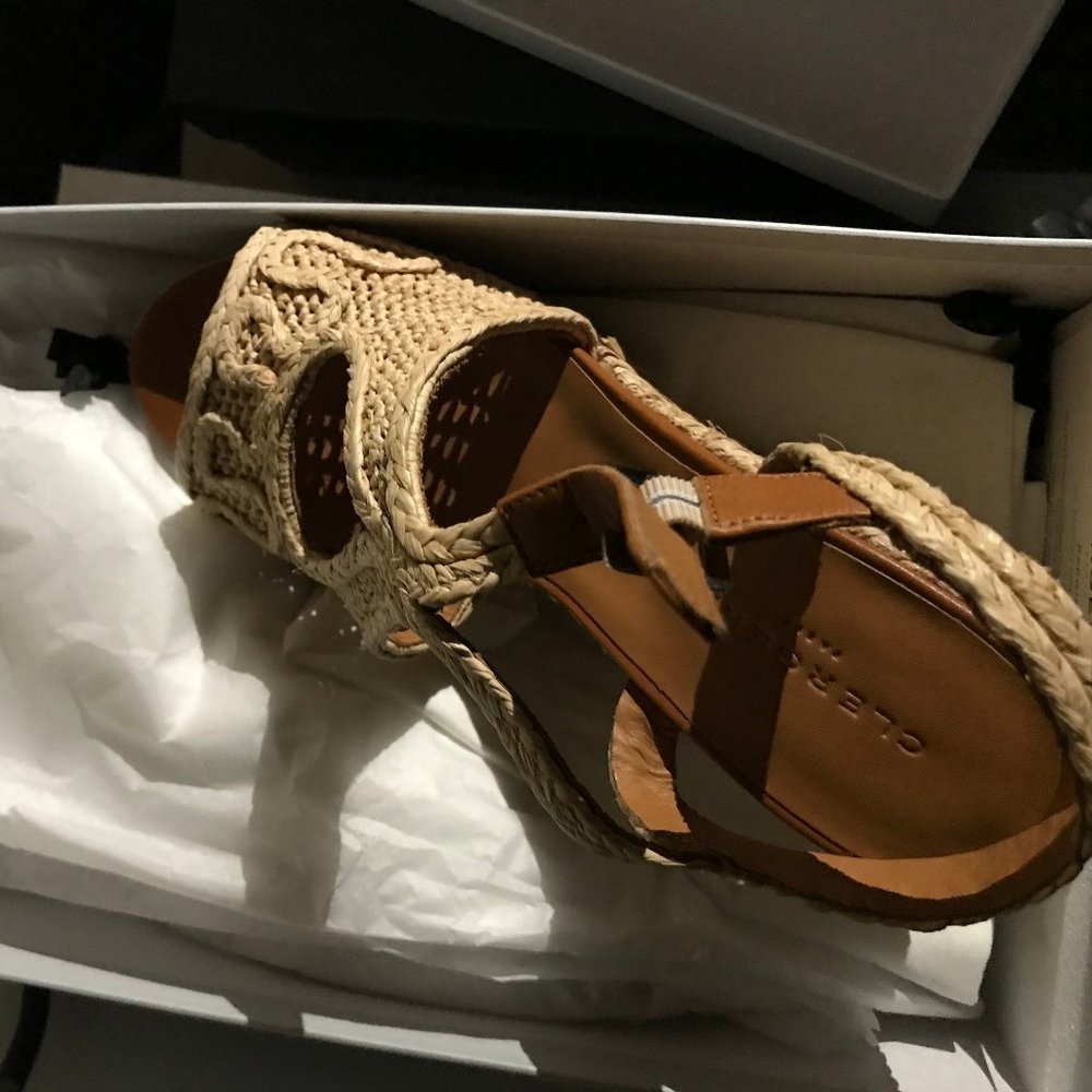 Clergerie Wedge Doloria Sandal